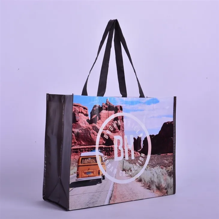 Márkás nem szőtt élelmiszer-táskák