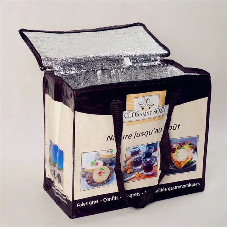 Hőszigetelt élelmiszerbolt táska